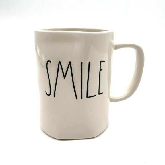 Rae Dunn Mug “SMILE” NWT - Picture 1 of 3